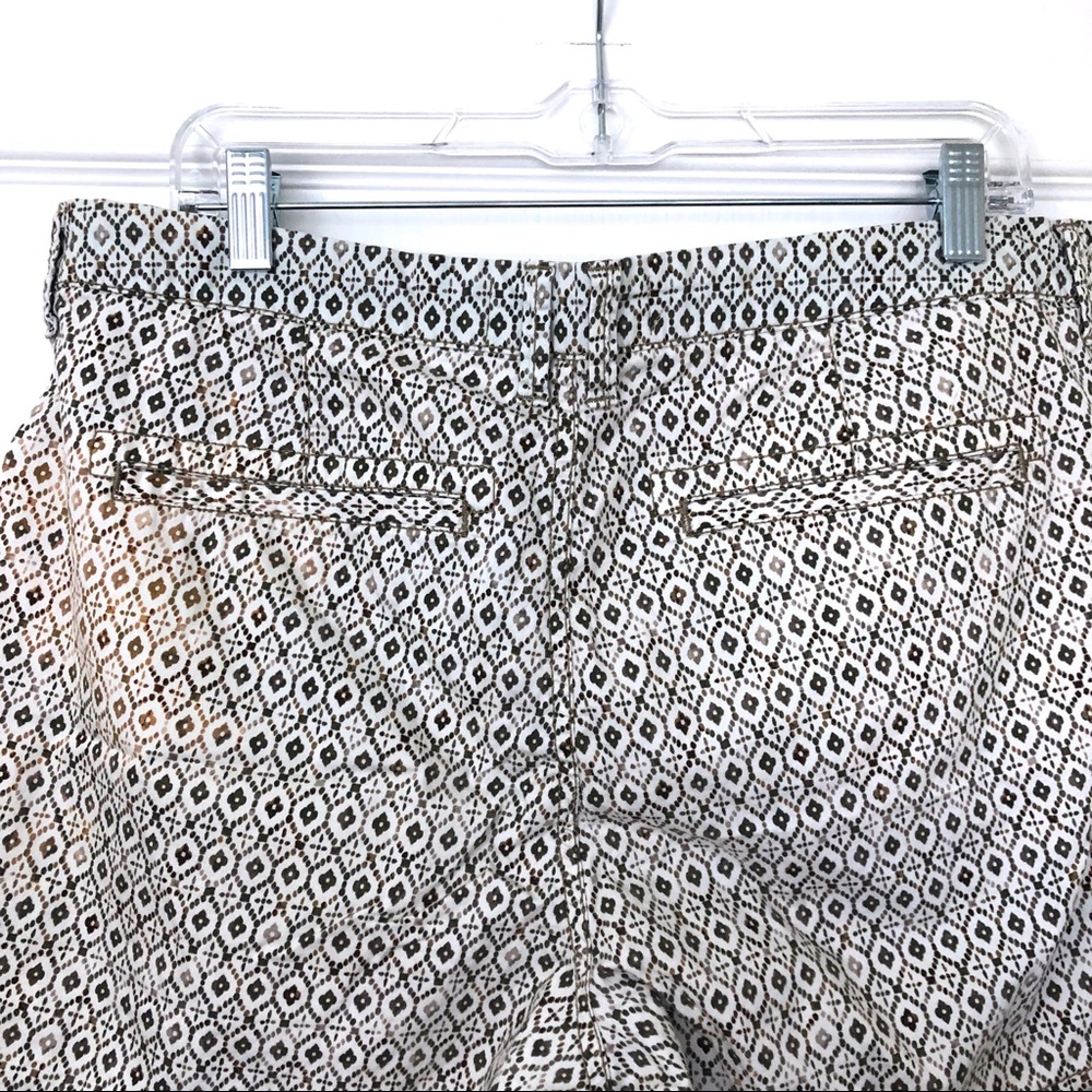 Sonoma Tribal Boho Pattern Chino Style Shorts - Picture 5 of 8